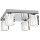 Glacier 4-Lite Ceiling Lite